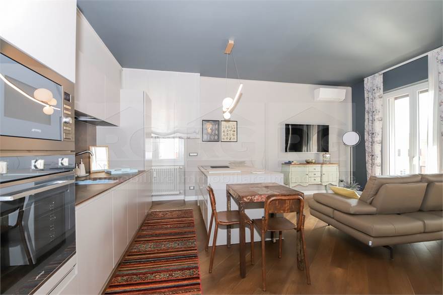 la cucina a vista