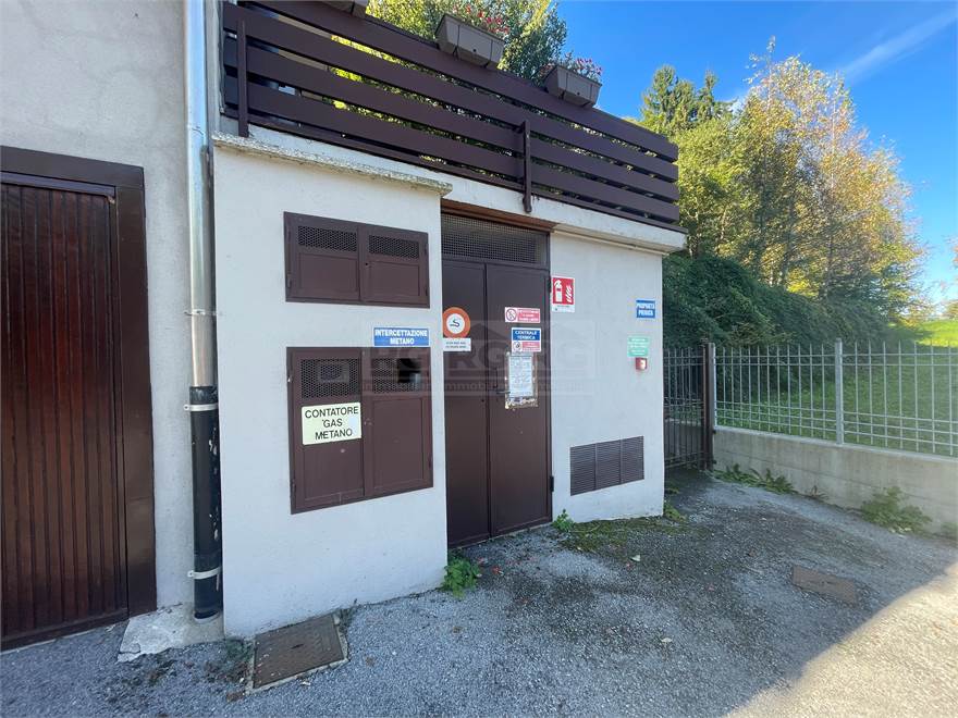 la centrale termica esterna